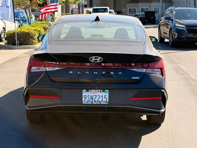 2025 Hyundai Elantra Hybrid Blue