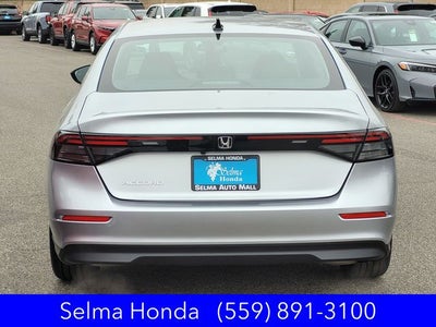 2025 Honda Accord SE