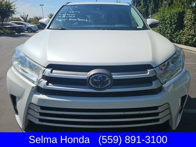 2019 Toyota Highlander Hybrid Hybrid XLE