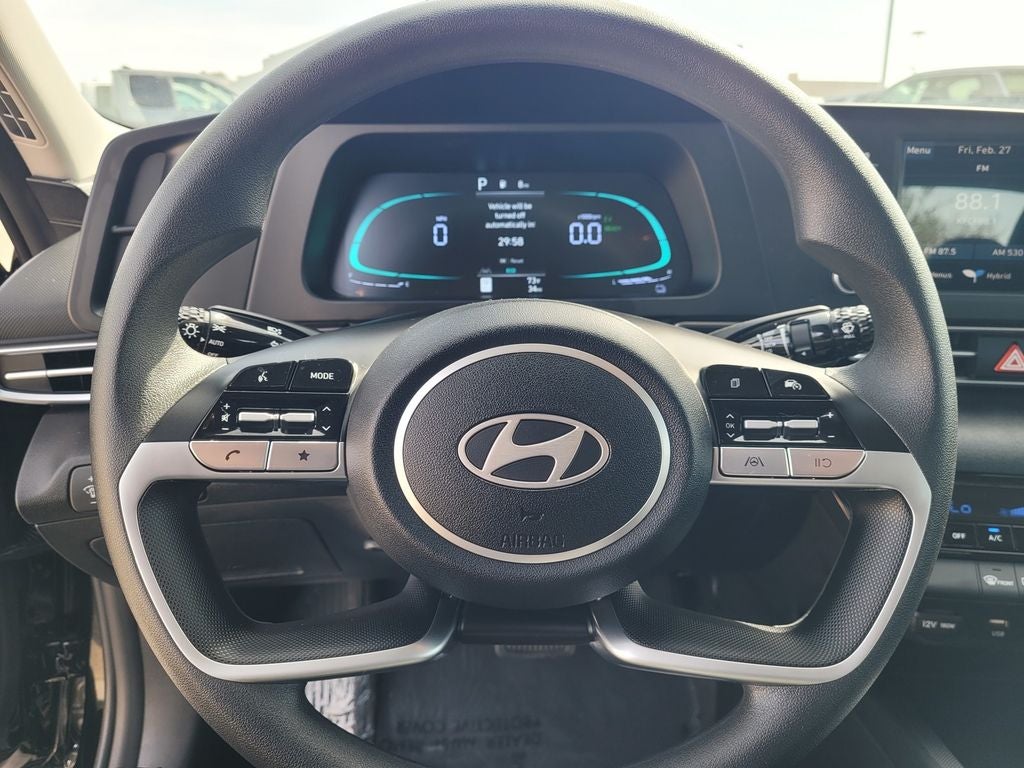 2026 Hyundai Elantra Hybrid Blue