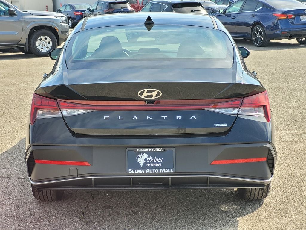 2026 Hyundai Elantra Hybrid Blue