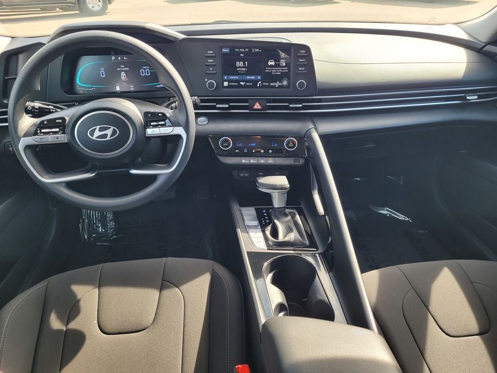 2026 Hyundai Elantra Hybrid Blue