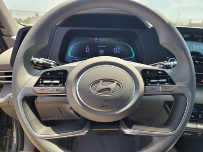 2026 Hyundai Elantra Hybrid Blue