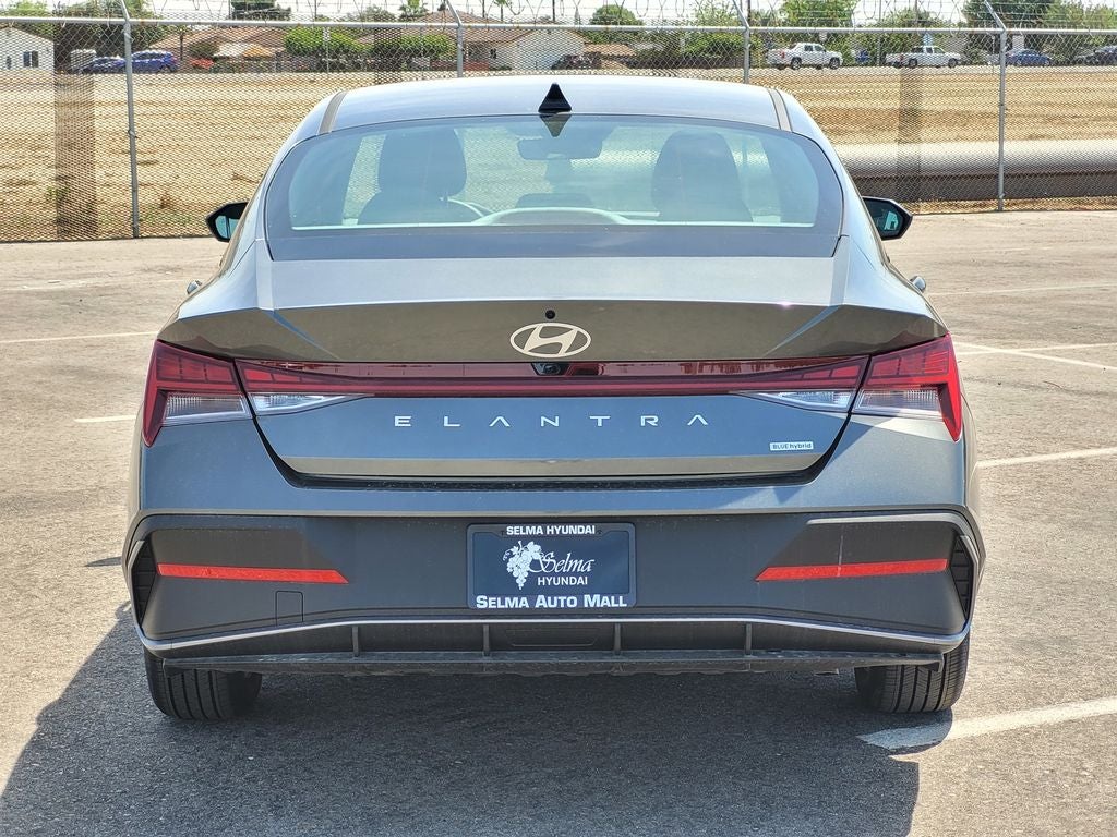 2026 Hyundai Elantra Hybrid Blue