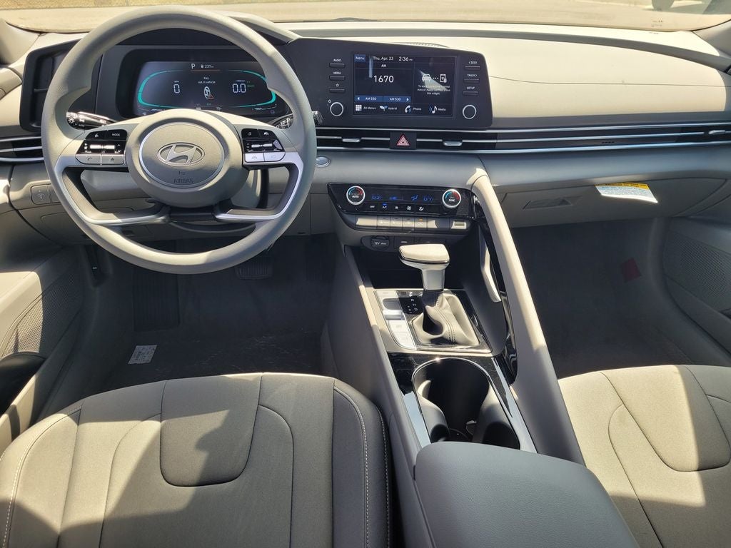 2026 Hyundai Elantra Hybrid Blue