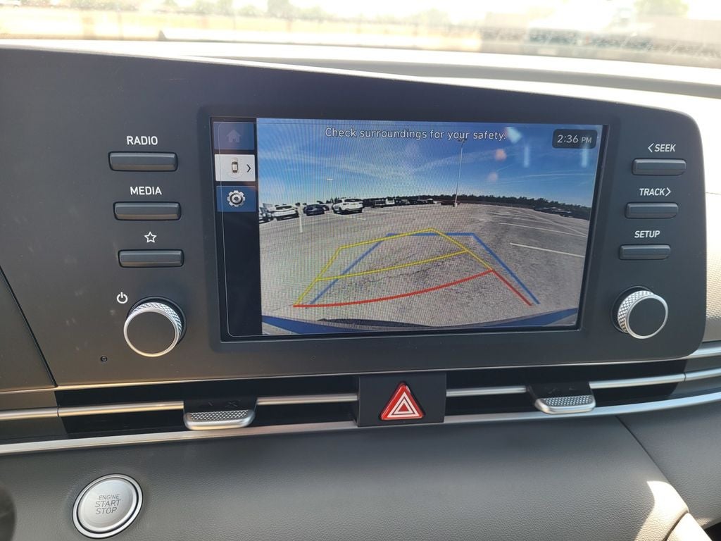 2026 Hyundai Elantra Hybrid Blue