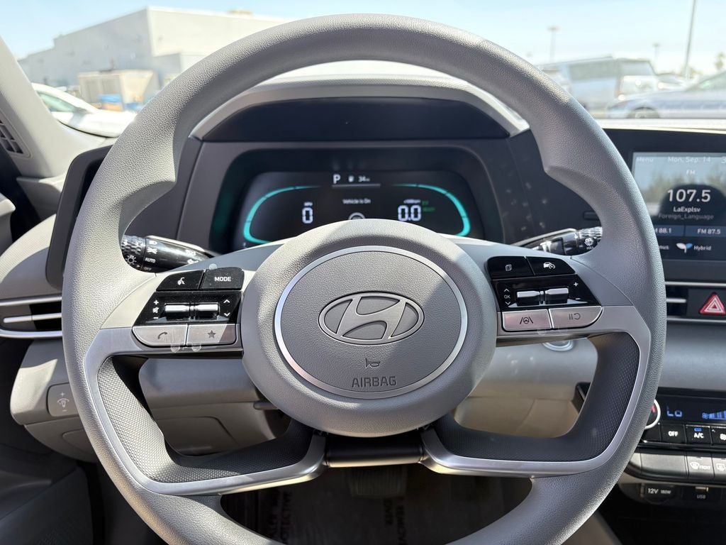 2026 Hyundai Elantra Hybrid Blue