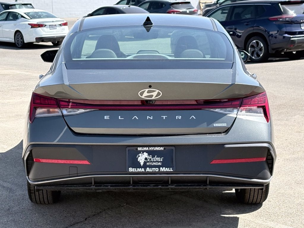 2026 Hyundai Elantra Hybrid Blue