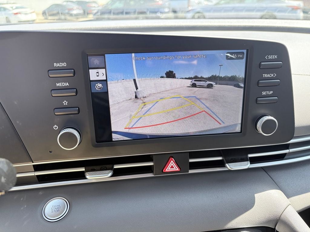 2026 Hyundai Elantra Hybrid Blue