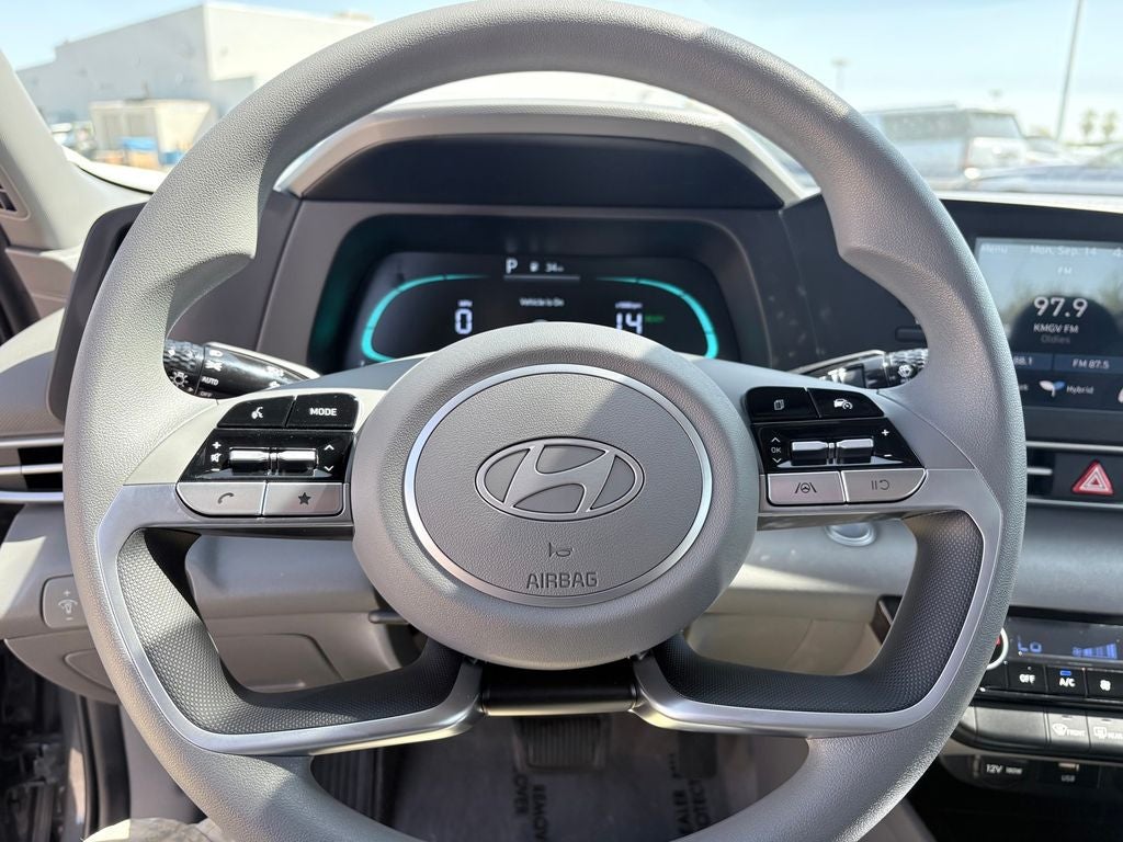 2026 Hyundai Elantra Hybrid Blue