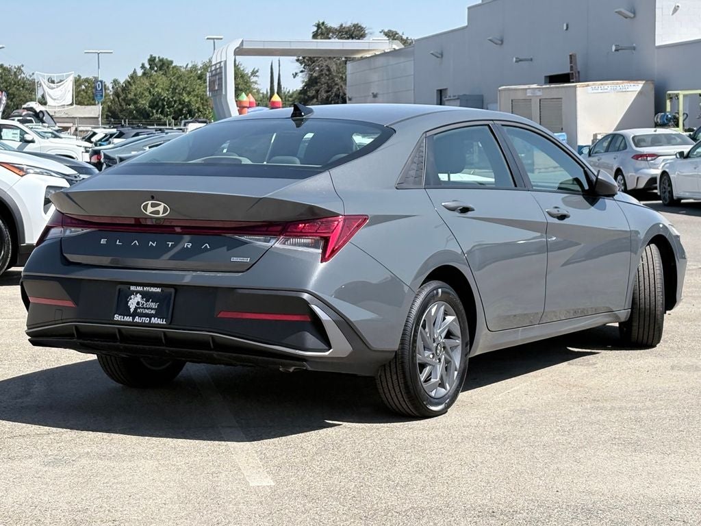 2026 Hyundai Elantra Hybrid Blue