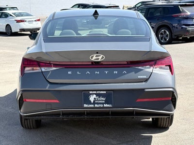 2026 Hyundai Elantra Hybrid Blue