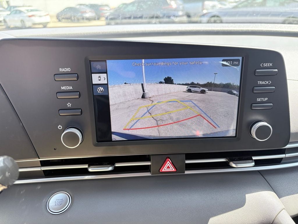 2026 Hyundai Elantra Hybrid Blue