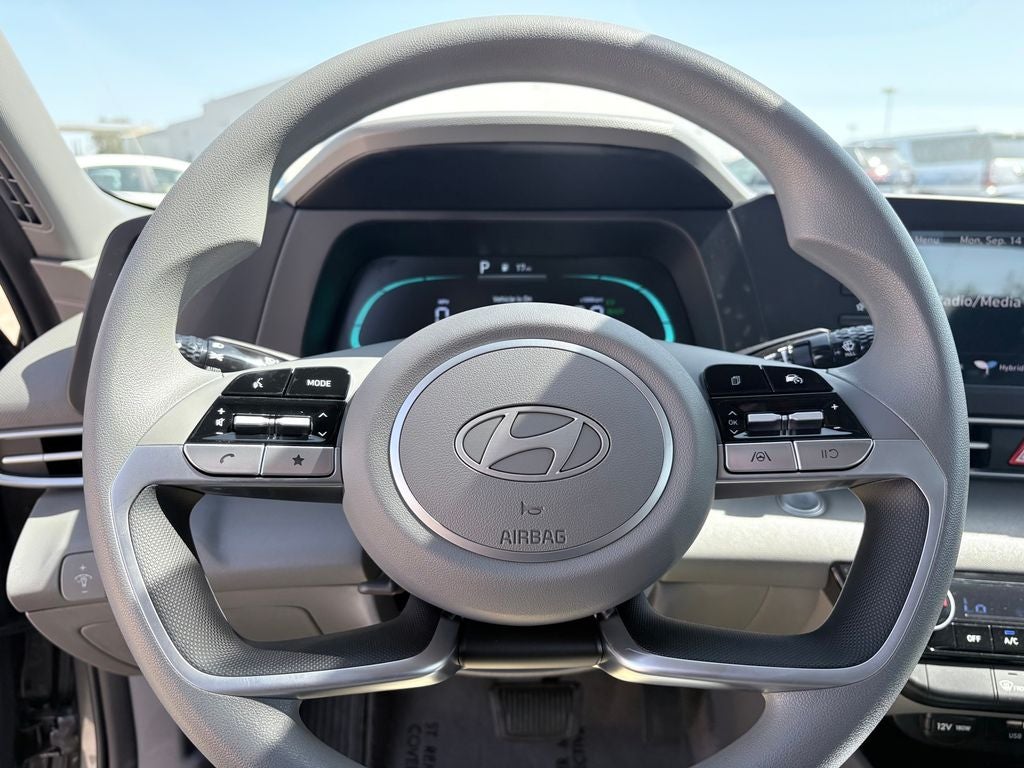2026 Hyundai Elantra Hybrid Blue