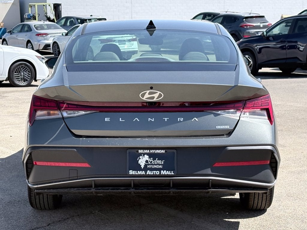 2026 Hyundai Elantra Hybrid Blue