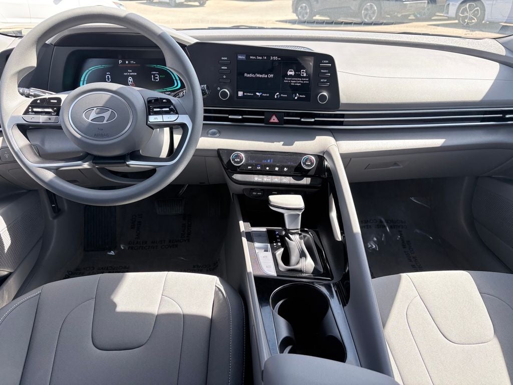 2026 Hyundai Elantra Hybrid Blue